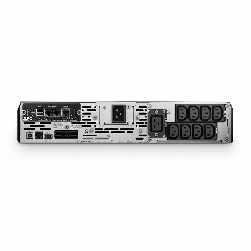 APC® Smart-UPS X 3000VA Rack/tower Convertible UPS, 8x C13+1x C19 IEC Outlets，Network Card and 1 Backup Battery Included