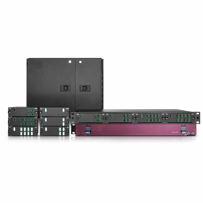 1 x 2 PLC Fiber Splitter, Standard FHDâ„¢ Cassette SC/APC, Singlemode, for Optical LAN