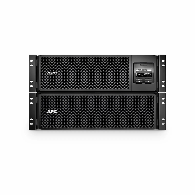 APC® Smart-UPS On-Line 10000VA/10000W Rackmount 6U UPS, 4x L6-20R+2x L6-30R NEMA Outlets, Network Card+SmartSlot and 1 Backup Battery Included