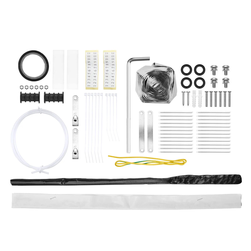 48 Fibers 2In-2Out In-Line Fiber Optic Splice Closure, Mechanical Seal, with 1 Pre-installed Fusion Splice Tray