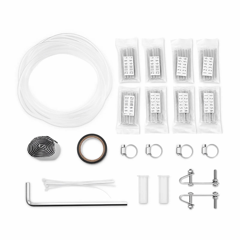 96 Fibers 2In-2Out In-Line Fiber Optic Splice Closure, Mechanical Seal, with 1 Pre-installed Fusion Splice Tray