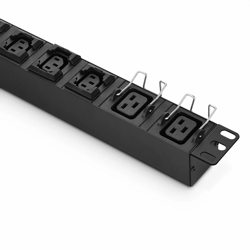 1.92kW Single-Phase 16A/120V Basic Rack PDU, 6 x C13 & 2 x C19 Outlets, IEC320 C20 Plug, 10ft Cord, 1U Rack-Mount