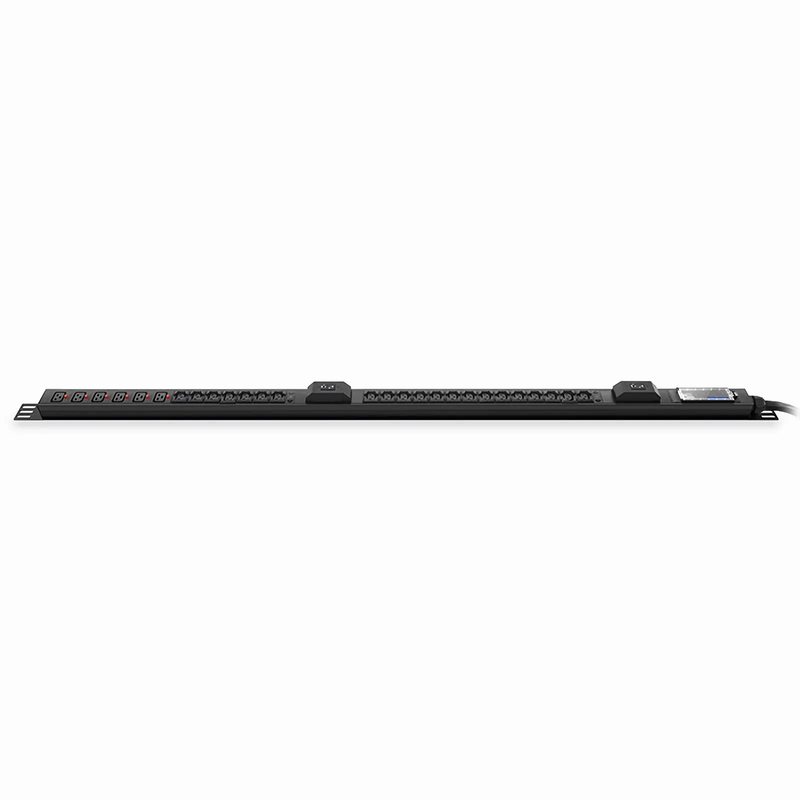 14.49kW Single-Phase 63A/230V Basic Rack PDU, 21 x C13 & 6 x C19 Outlets, IEC309 63A 2P + E Plug, 10ft Cord, 0U Vertical