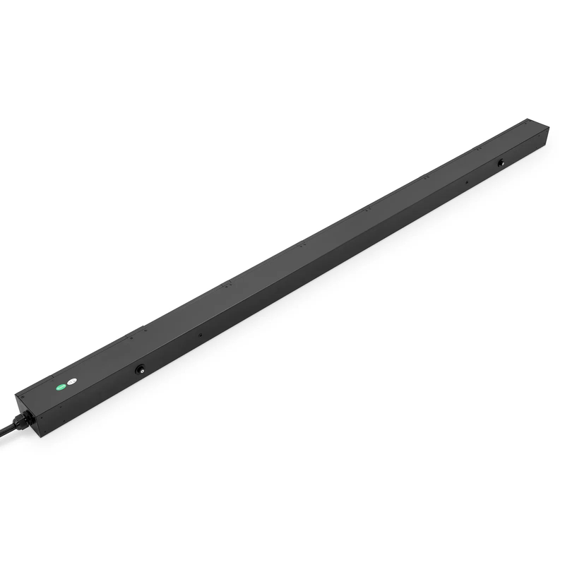 7.20kW Single-Phase 30A/240V Switched Rack PDU, 21 x C13 & 3 x C19 Outlets, NEMA L6-30P Plug, 10ft Cord, 0U Vertical