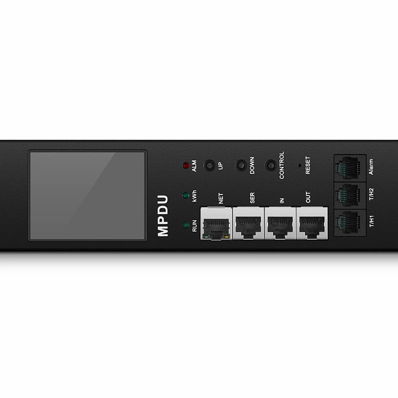 21.06kW 3-Phase 32A/380V Monitored Rack PDU, 36 x C13 & 6 x C19 Outlets, IEC309 32 A 3P + N + E Plug, 10ft Cord, 0U Vertical