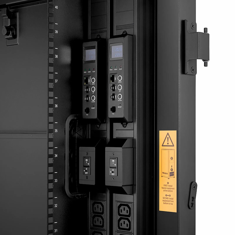 7.36kW Single-Phase 32A/230V Monitored Rack PDU, 36 x C13 & 6 x C19 Outlets, IEC 309 32A 2P+E Plug, 10ft Cord, 0U Vertical