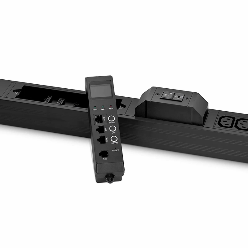7.36kW Single-Phase 32A/230V Monitored Rack PDU, 36 x C13 & 6 x C19 Outlets, IEC 309 32A 2P+E Plug, 10ft Cord, 0U Vertical