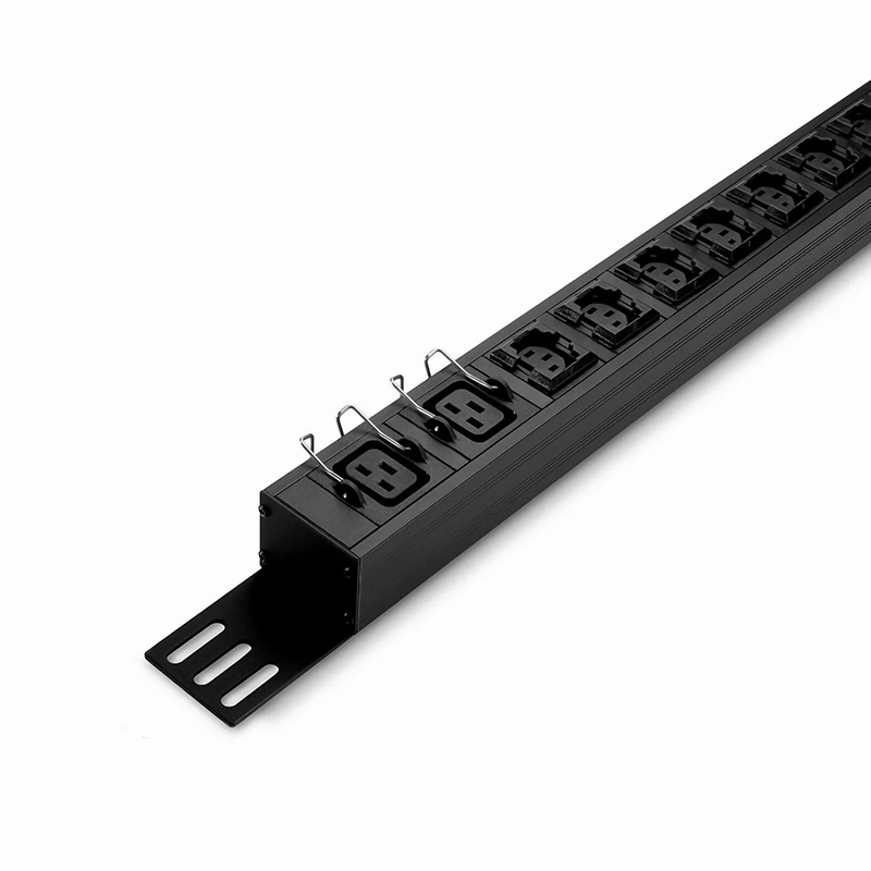 7.36kW Single-Phase 32A/230V Metered Rack PDU, 20 x C13 & 4 x C19 Outlets, IEC309 32A 2P+E Plug, 10ft Cord, 0U Vertical
