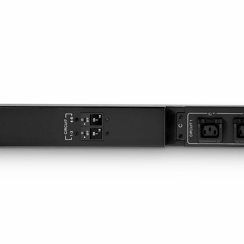 21.06kW 3-Phase 32A/380V Switched Rack PDU, 21 x C13 & 3 x C19 Outlets, IEC309 32A 3P+N+E Plug, 10ft Cord, 0U Vertical
