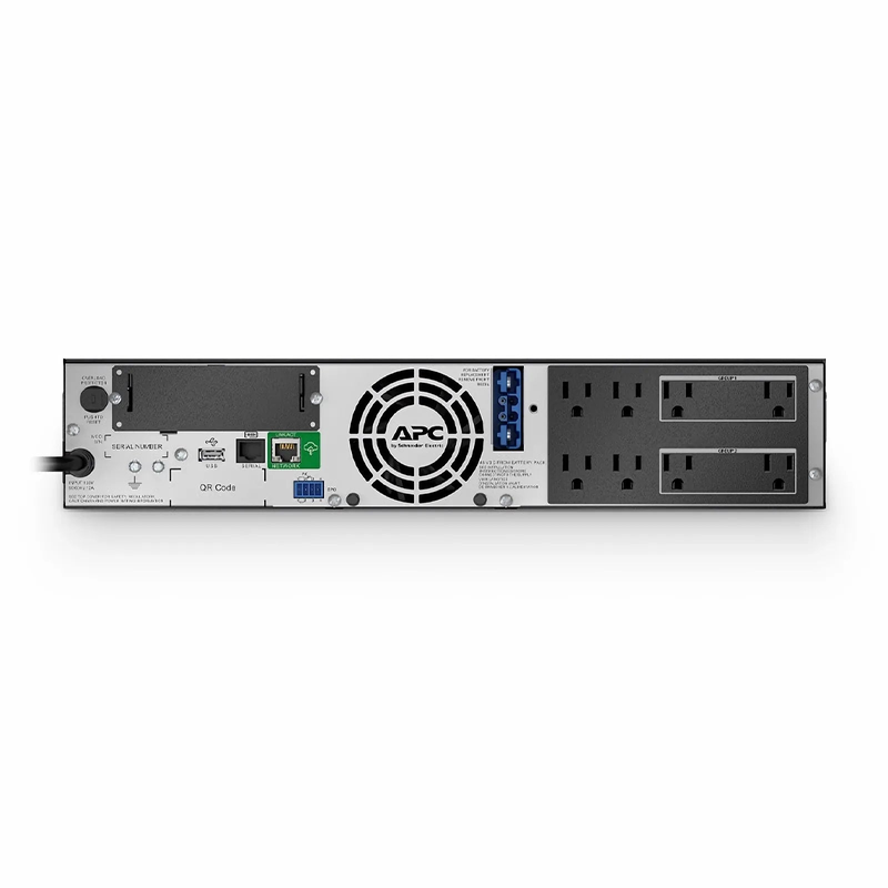 APC® Smart-UPS X 1000VA Rack/tower Convertible UPS, 8x 5-15R NEMA Outlets, SmartConnect port and 1 Backup Battery Included