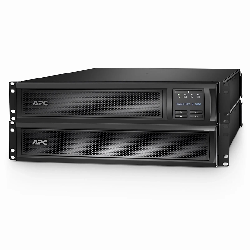 APC® Smart-UPS X 3000VA Rack/tower Convertible UPS, 3x 5-15R+3x 5-20R+1x L5-30R NEMA Outlets, NMC and 1 Backup Battery Included
