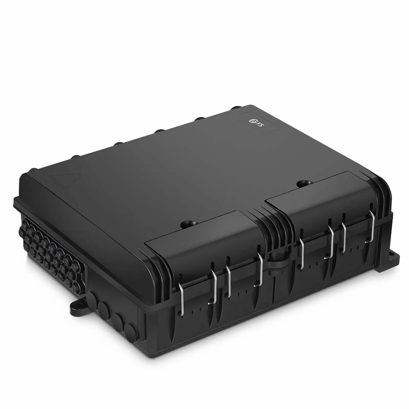 24 Fibers Optic Distribution Box, SC A/U and LC A/U, Plastic, Wall/Pole Mount, Indoor and Outdoor