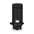 240 Fibers 1In-4Out Dome Fiber Optic Splice Closure, Mechanical Seal, with 1 Pre-installed Fusion Splice Tray