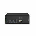 Industrial Managed 1x 100M/1G/2.5G/5G/10GBase-T RJ45 to 2x 100M/1G/2.5G/10GBase-X SFP+ Gigabit Ethernet PoE+ PD Media Converter