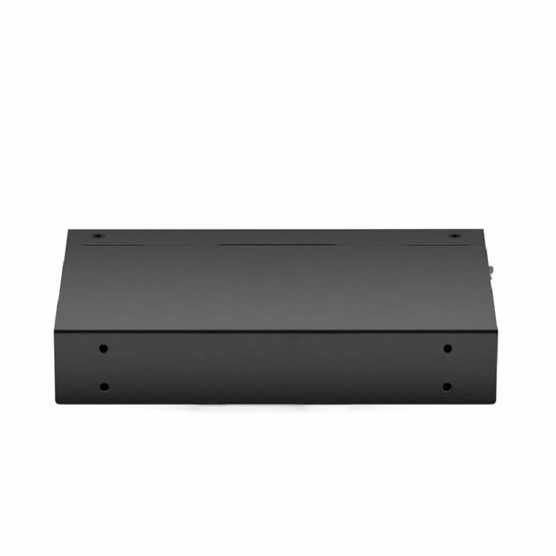 Managed 1x 100M/1G/2.5G/5G/10GBase-T RJ45 to 1x 10GBase-X SFP+ 10Gigabit Ethernet Media Converter, American Plug Standard