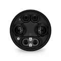 240 Fibers 1In-4Out Dome Fiber Optic Splice Closure, Mechanical Seal, with 1 Pre-installed Fusion Splice Tray