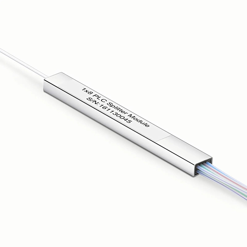 1 x 8 PLC Fiber Splitter, Mini Module, 900Î¼m, SC/APC, Singlemode