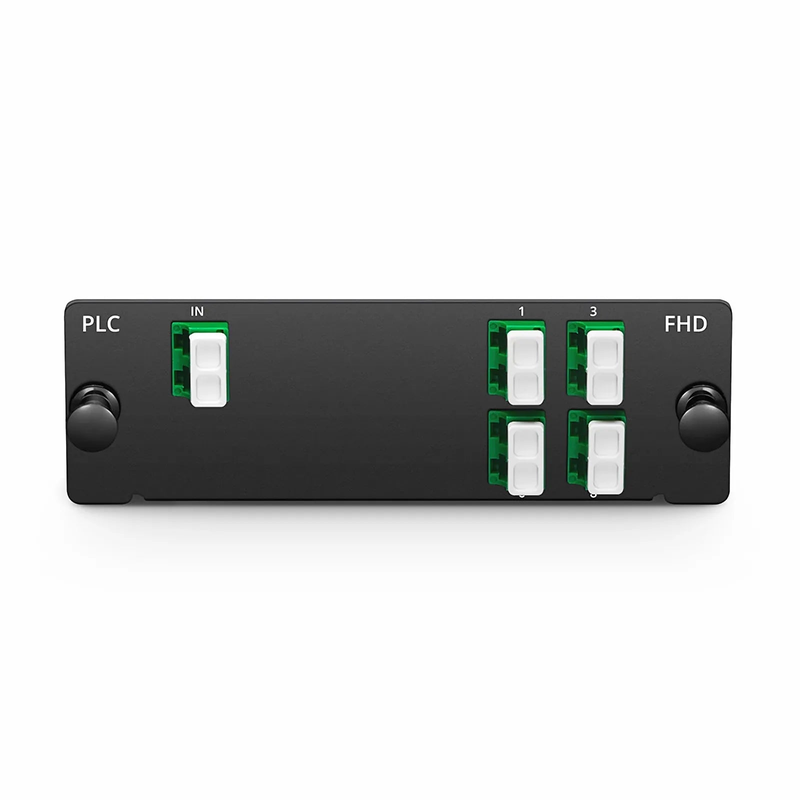 1 x 8 PLC Fiber Splitter, Standard FHDâ„¢ Cassette LC/APC, Singlemode, for Optical LAN