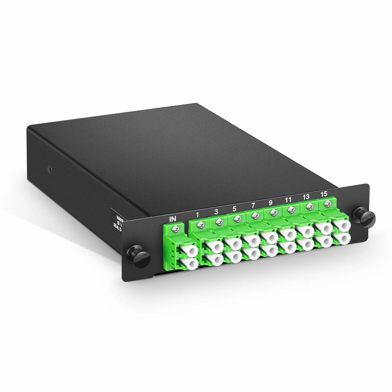 1 x 16 PLC Fiber Splitter, Standard LGX Cassette, LC/APC, Singlemode