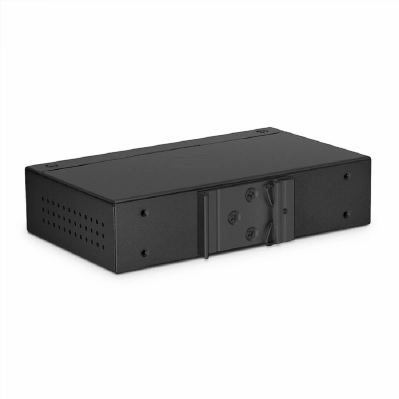 Industrial 1x 100M/1G/2.5G/5G/10GBase-T RJ45 to 1x 10GBase-X SFP+ 10Gigabit Ethernet Media Converter