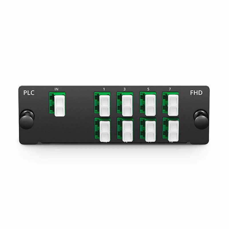 1 x 16 PLC Fiber Splitter, Standard FHDâ„¢ Cassette LC/APC, Singlemode, for Optical LAN
