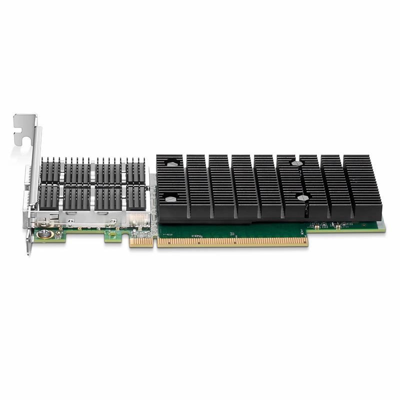 Intel E810-CAM2 Based Ethernet Network Interface Card, 100G Dual-Port QSFP28, PCIe 4.0 x 16, Comparable to Intel E810-CQDA2, Full Height&Low Profile
