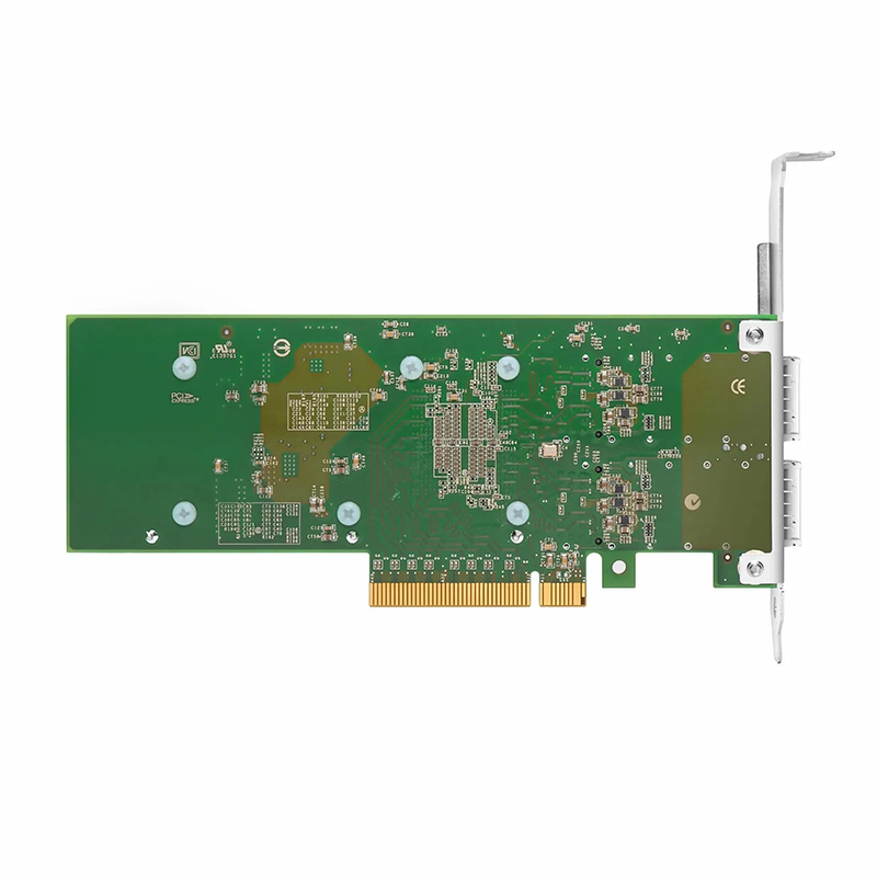 Intel XL710-BM2 Based Ethernet Network Interface Card, 40G Dual-Port QSFP+, PCIe 3.0 x 8, Comparable to Intel XL710-QDA2, Full Height&Low Profile