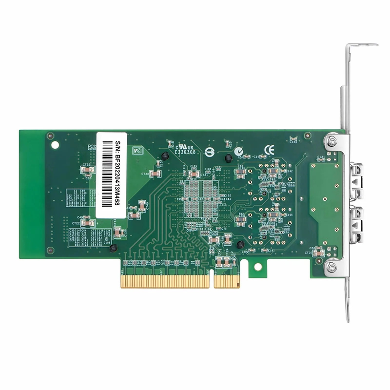 Intel 82599ES Based Ethernet Network Interface Card, 10G Dual-Port SFP+, PCIe 2.0 x8, Comparable to Intel X520-DA2, Full Height&Low Profile