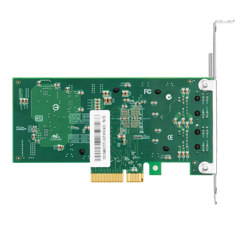 Intel X550-AT2 Based Ethernet Network Interface Card, 10GBase-T Dual-Port, PCIe 3.0 x 4, Comparable to Intel X550-T2, Full Height&Low Profile