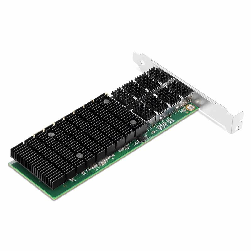 Intel E810-CAM2 Based Ethernet Network Interface Card, 100G Dual-Port QSFP28, PCIe 4.0 x 16, Comparable to Intel E810-CQDA2, Full Height&Low Profile