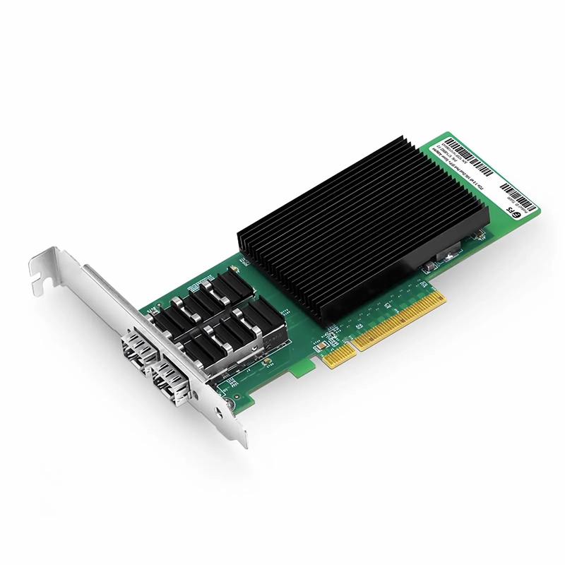 Intel X710-BM2 Based Ethernet Network Interface Card, 10G Dual-Port SFP+, PCIe 3.0 x 8, Comparable to Intel X710-DA2, Full Height&Low Profile