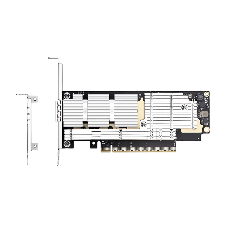 NVIDIA Mellanox MCX75310AAS-NEAT ConnectX®-7 InfiniBand & Ethernet Adapter Card 400GbE/NDR, Single-Port OSFP, PCIe 5.0 x16, Secure Boot, Tall&Short Bracket