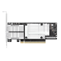 NVIDIA Mellanox MCX755106AS-HEAT ConnectX®-7 InfiniBand & Ethernet Adapter Card 200GbE/NDR200, Dual-Port QSFP112, PCIe 5.0 x16, with x16 PCIe Extension Option, Secure Boot, Tall&Short Bracket
