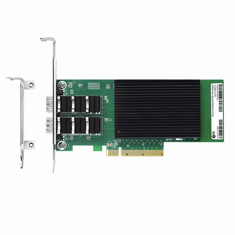 Intel X710-BM2 Based Ethernet Network Interface Card, 10G Dual-Port SFP+, PCIe 3.0 x 8, Comparable to Intel X710-DA2, Full Height&Low Profile