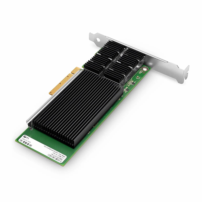 Intel XL710-BM2 Based Ethernet Network Interface Card, 40G Dual-Port QSFP+, PCIe 3.0 x 8, Comparable to Intel XL710-QDA2, Full Height&Low Profile