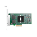 Intel I350-AM4 Based Ethernet Network Interface Card, 1G Quad-Port RJ45, PCIe 2.0 x4, Comparable to Intel I350-T4V2, Tall&Short Bracket