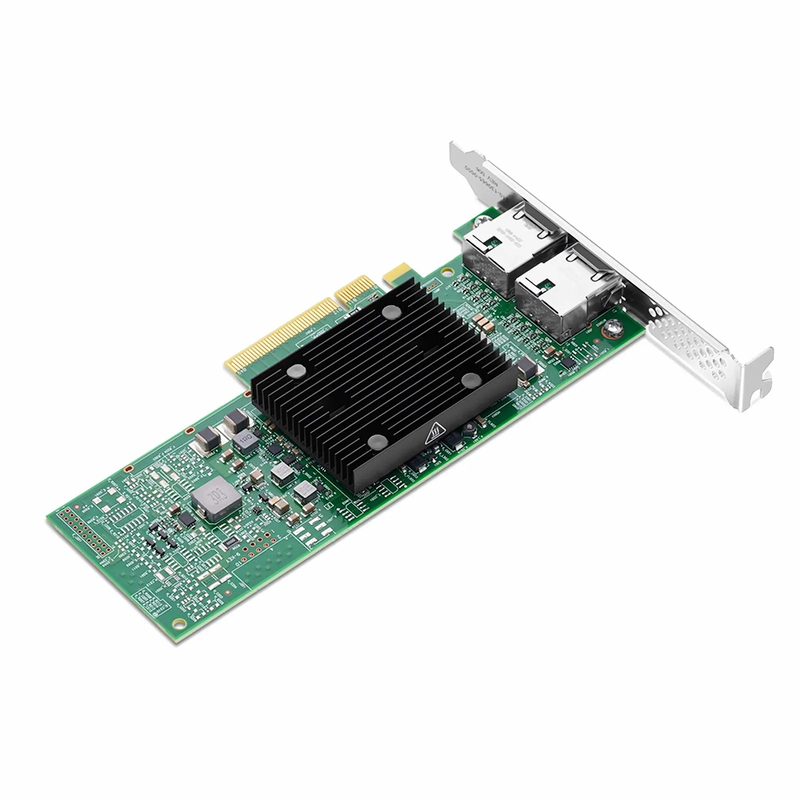 Broadcom® BCM957416A4160C Ethernet Network Interface Card, P210TP 10GbE Dual-port RJ45, PCIe 3.0 x8, Standard & Low Profile