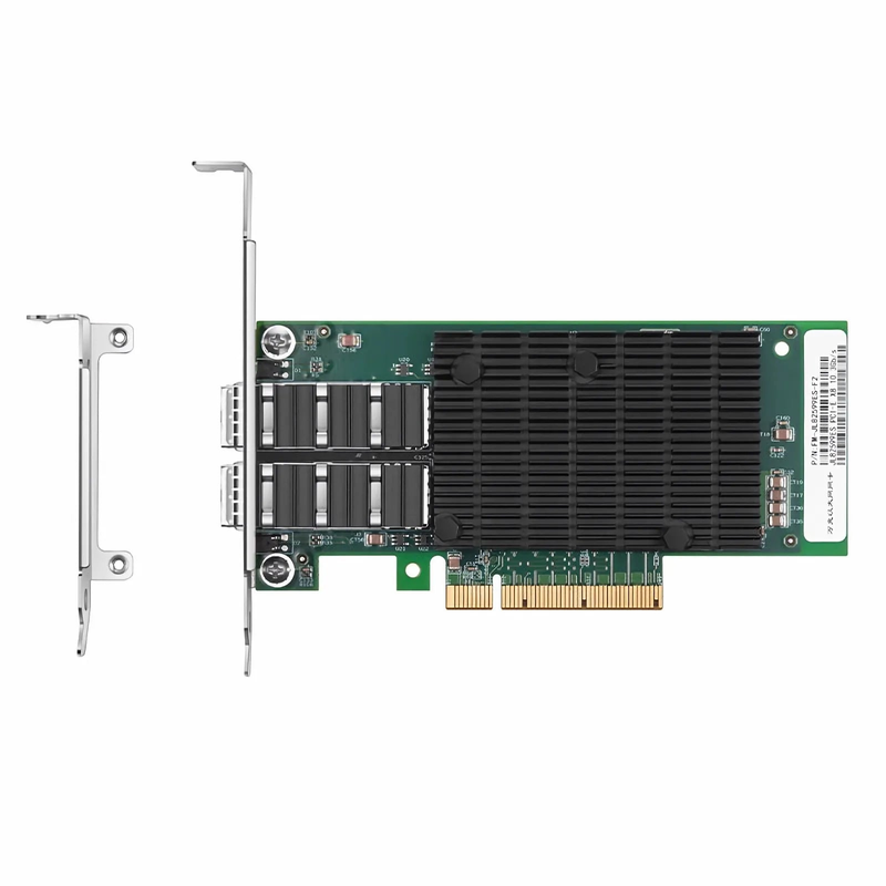 Intel 82599ES Based Ethernet Network Interface Card, 10G Dual-Port SFP+, PCIe 2.0 x8, Comparable to Intel X520-DA2, Full Height&Low Profile