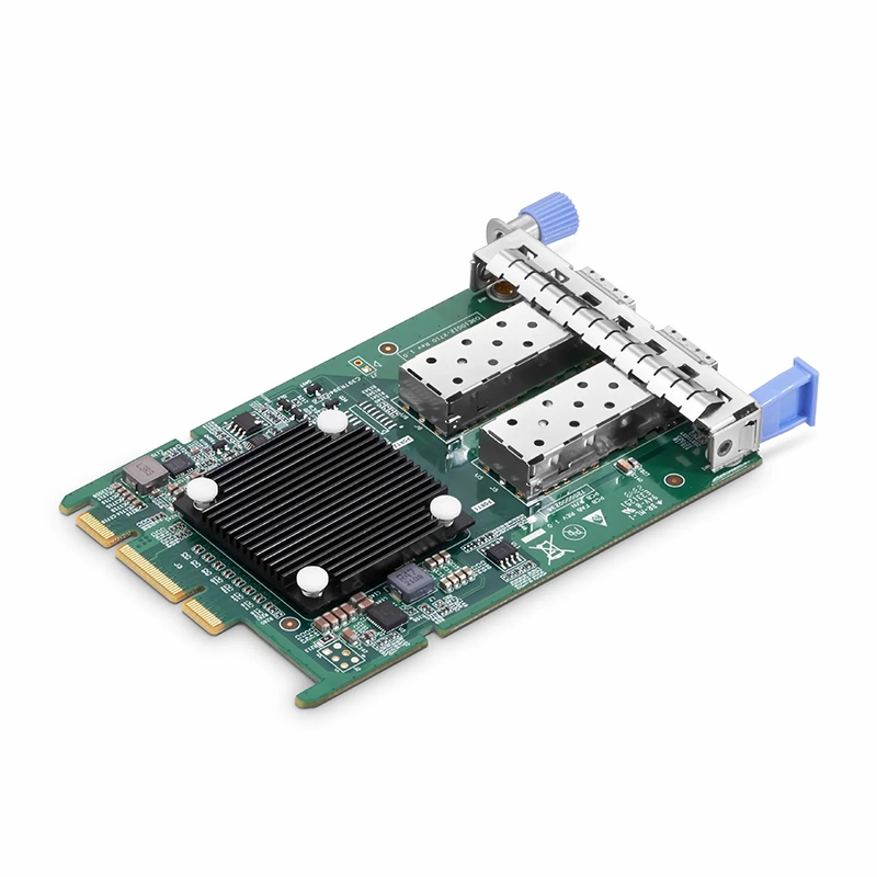 Intel X710-BM2 Based Ethernet Network Interface Card, 10G Dual-Port SFP+, OCP 3.0, PCIe 3.0 x 8, Comparable to Intel X710-DA2 OCP 3.0, Thumbscrew (Pull-tab) Bracket