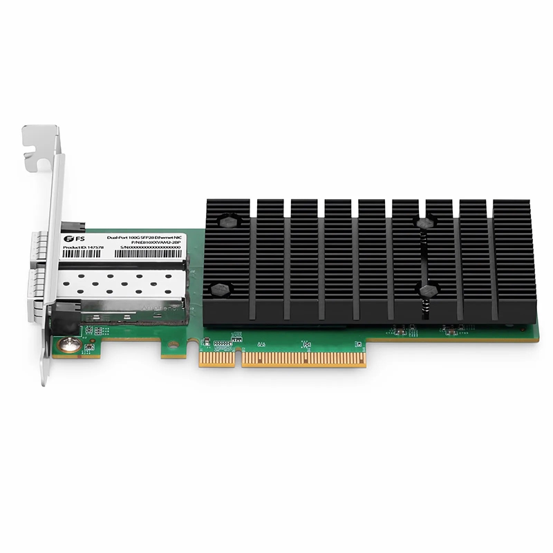 Intel E810-XXVAM2 Based Ethernet Network Interface Card, 25G Dual-Port SFP28, PCIe 4.0 x 8, Comparable to Intel E810-XXVDA2, Full Height&Low Profile