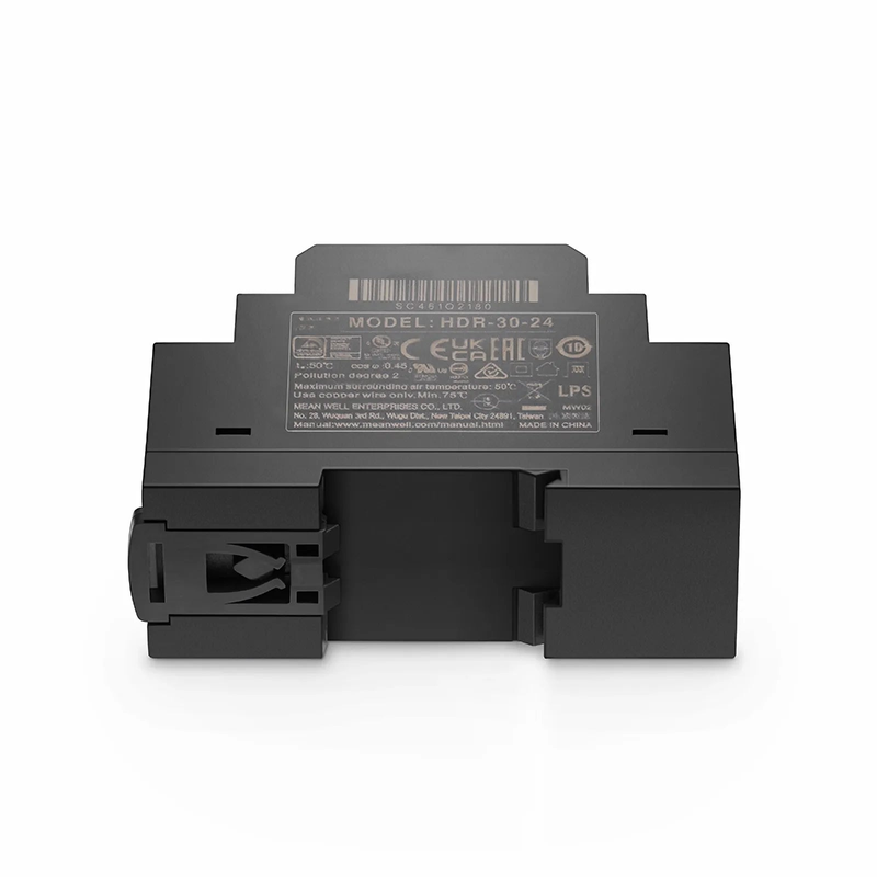 30W 24VDC Ultra Slim Step-Shaped DIN Rail Industrial Power Supply