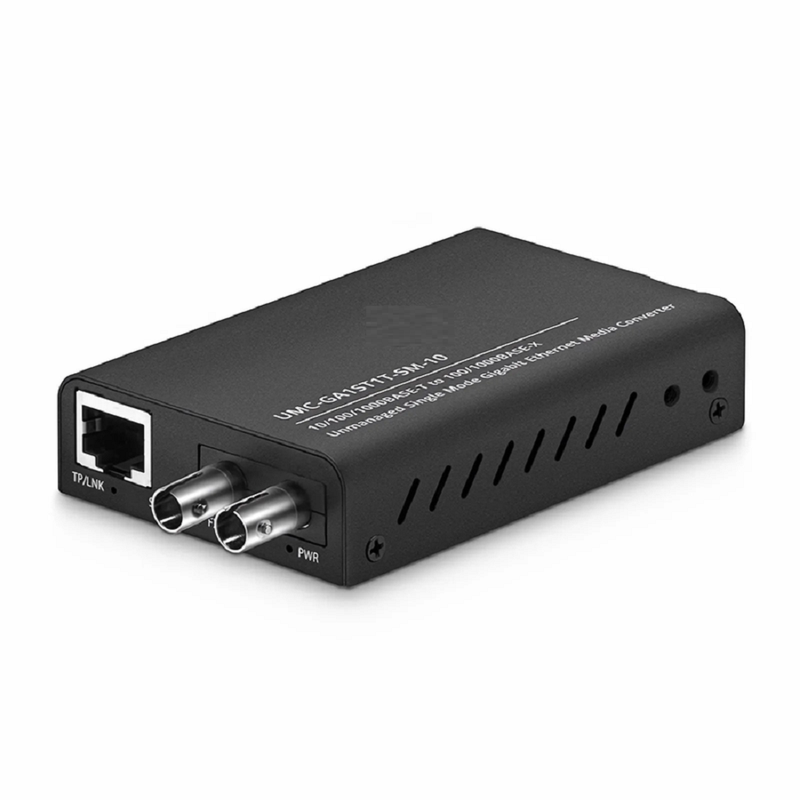 1x1G RJ45 to 1x 1G ST, SM, 10KM, Mini