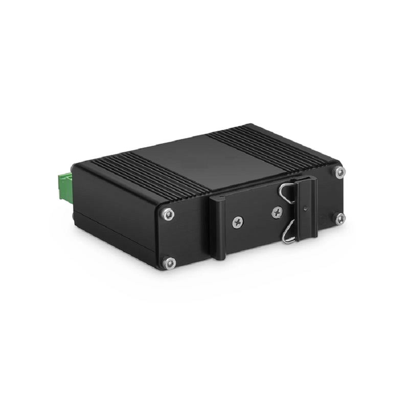 Industrial Unmanaged 1 x RS485 2-Wire to 1 x 100Base-X Single Mode ST 1310nm 20km Ethernet Media Converter