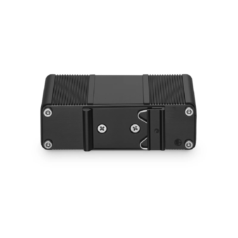 Unmanaged 2 x 10/100/1000Base-T RJ45 to 1 x 100/1000Base-X SFP Gigabit Ethernet PoE+ PD with USB DC Output Media Converter