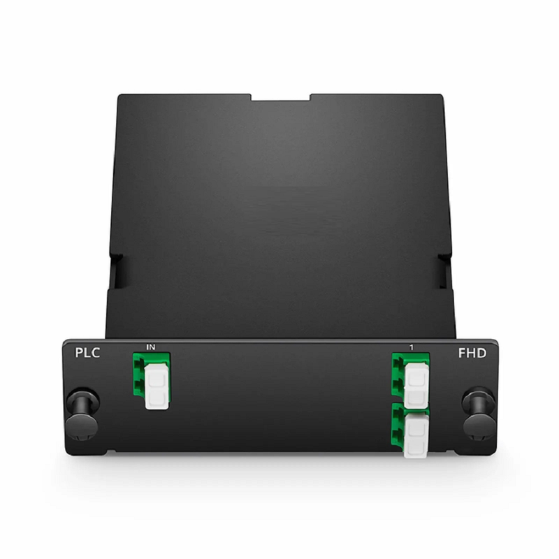 1 x 4 PLC Fiber Splitter, Standard FHDâ„¢ Cassette LC/APC, Singlemode, for Optical LAN
