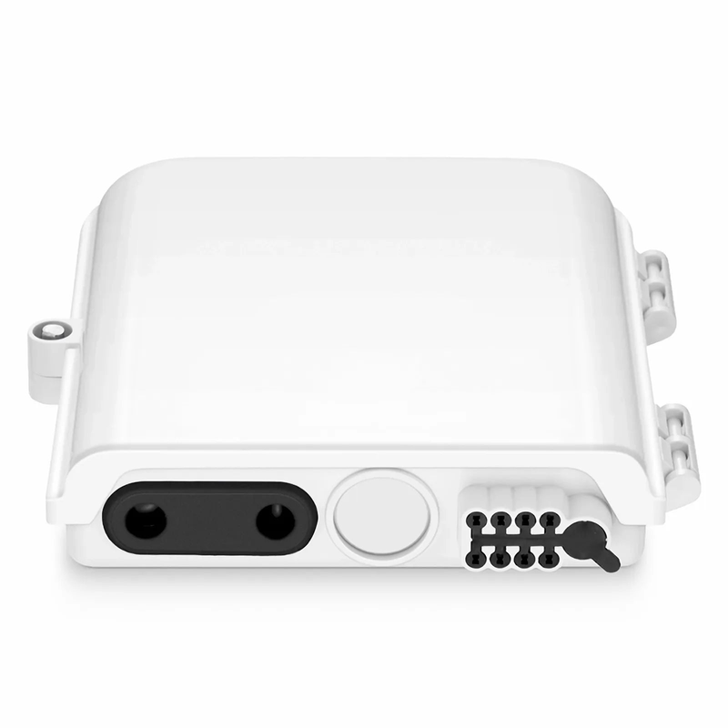 8-fiber Optic Terminal Box, SC Simplex/LC Duplex, IP55, Wall/Pole Mount, Indoor and Outdoor