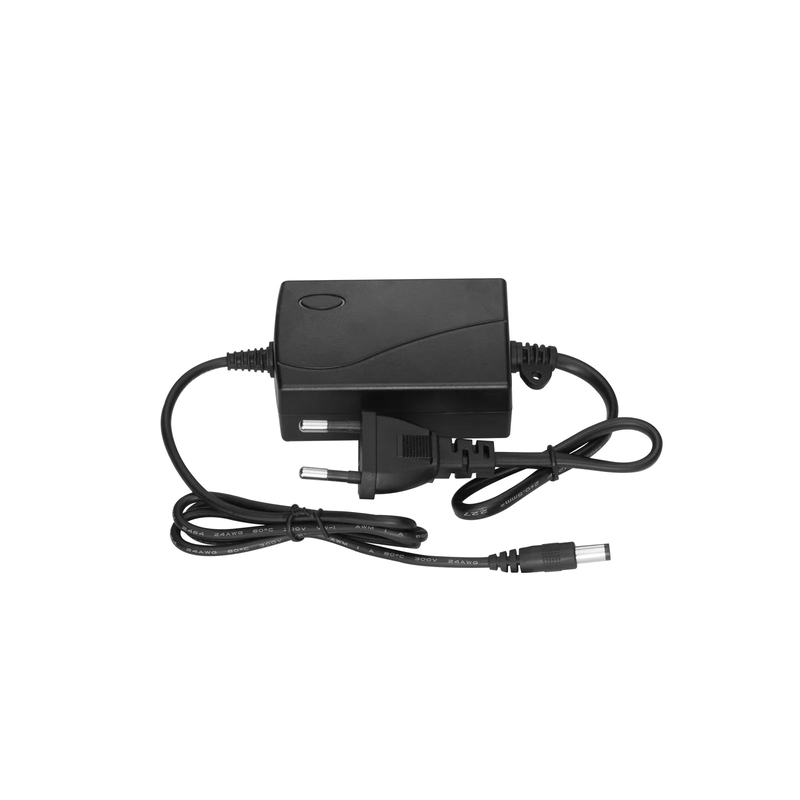 Mini Unmanaged 1x 10/100/1000Base-T RJ45 to 1x 100/1000Base-X Single Mode SC 1550/1310nm 20km Gigabit Ethernet Media Converter, European Plug Standard