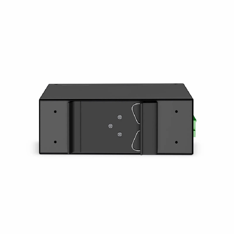 Industrial Managed 2x 100M/1G/2.5G/10GBase-X SFP+ 10Gigabit Fiber Media Converter