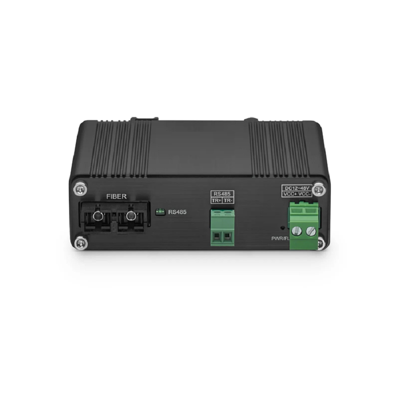 Industrial Unmanaged 1 x RS485 2-Wire to 1 x 100Base-X Multimode SC 850nm 550m Ethernet Media Converter