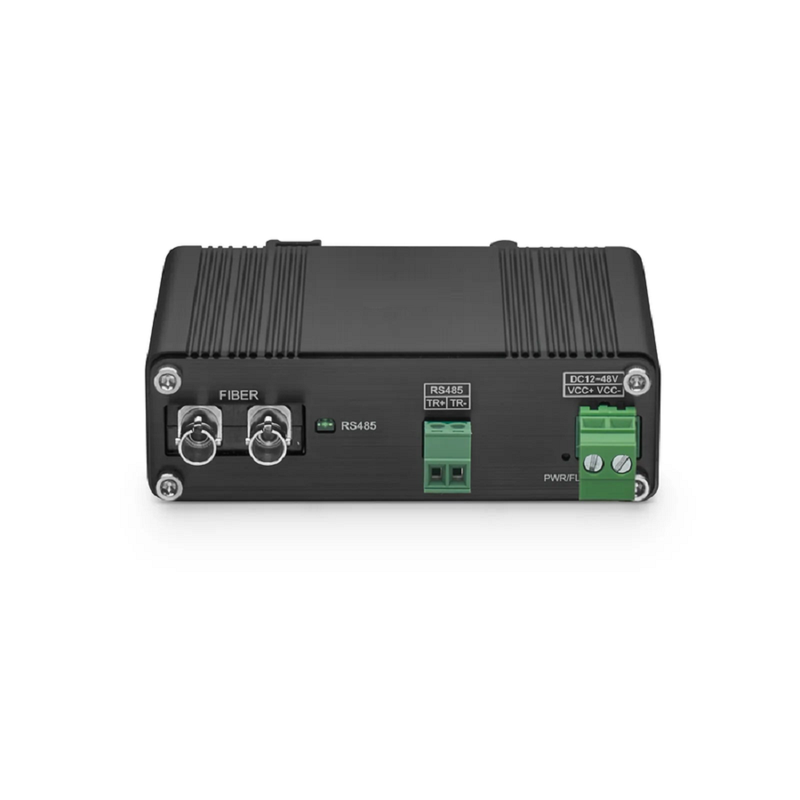 Industrial Unmanaged 1 x RS485 2-Wire to 1 x 100Base-X Multimode ST 850nm 550m Ethernet Media Converter